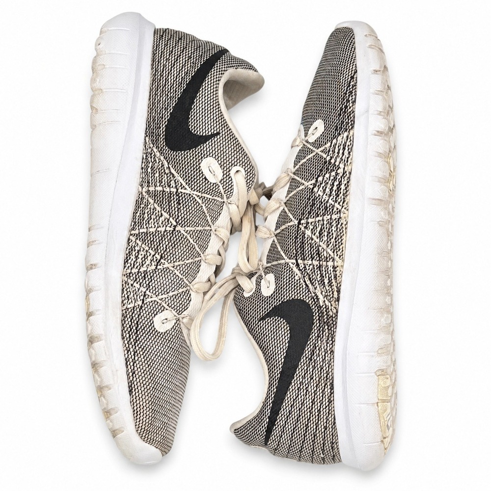 Nike Flex Fury 2 Womens Size 8 Black White Gym Training Running Shoes 819135-101 - Picture 3 of 10